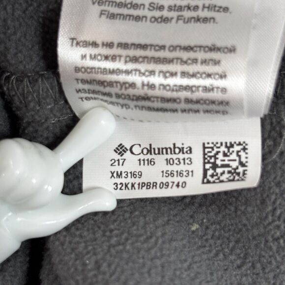 Alabama Crimson Tide Jacket Men's Medium Gray Softshell Full Zip Columbia - Picture 8 of 8